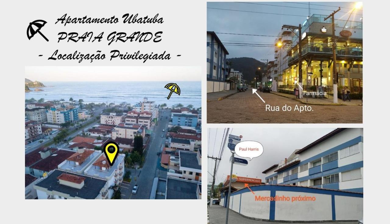 Apartamento Praia Grande 乌巴图巴 外观 照片